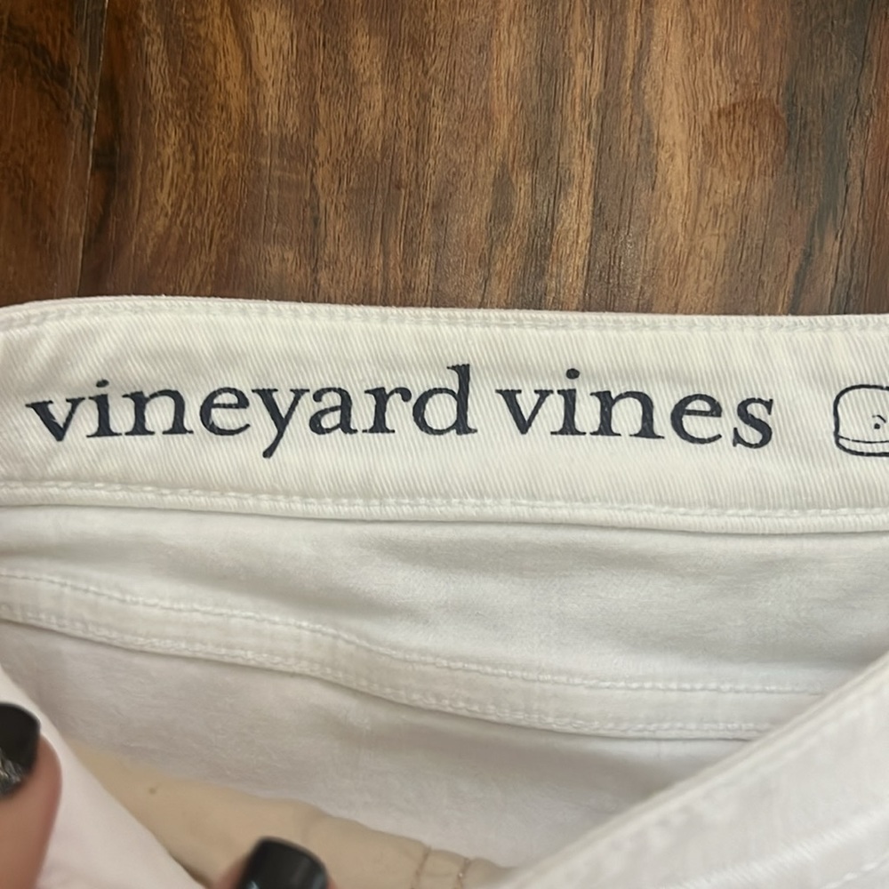 White Vineyard Vines jeans, size 14 - Picture 4 of 7